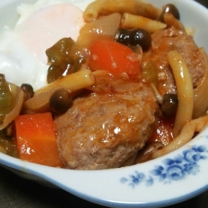 大人気！煮込みハンバーグ